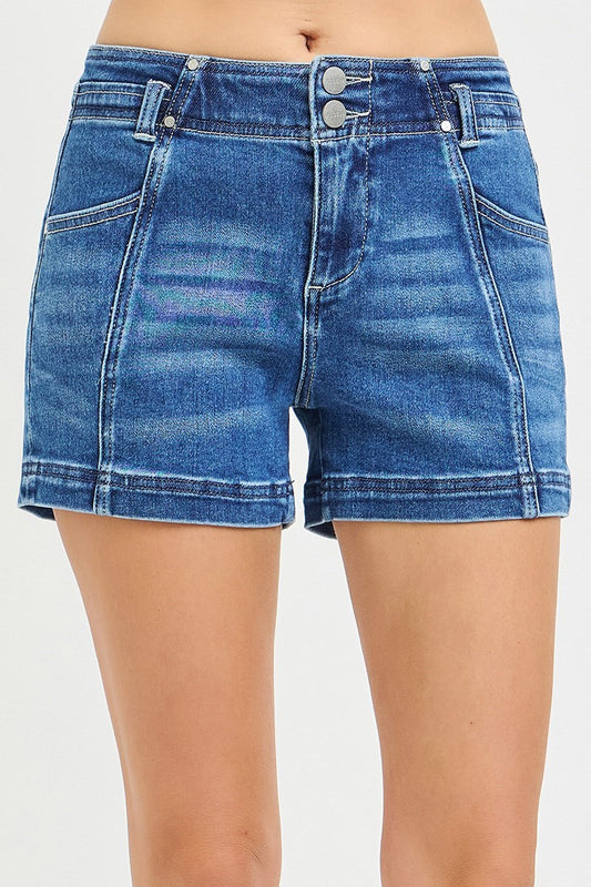 "Dittos" Retro Denim Shorts