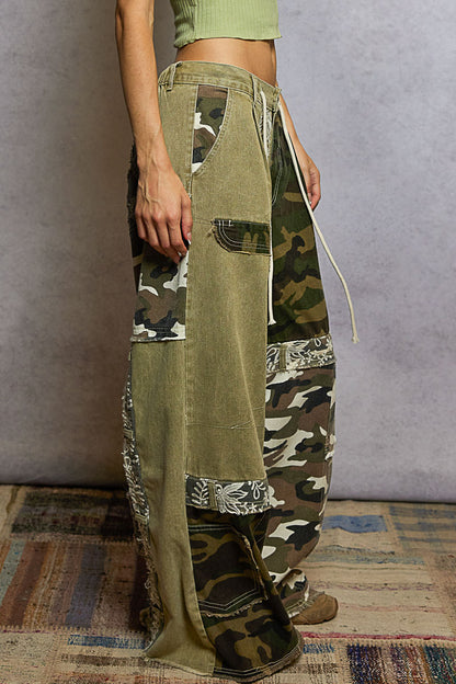 "Block Party" Camouflage Multi Pants