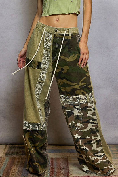 "Block Party" Camouflage Multi Pants