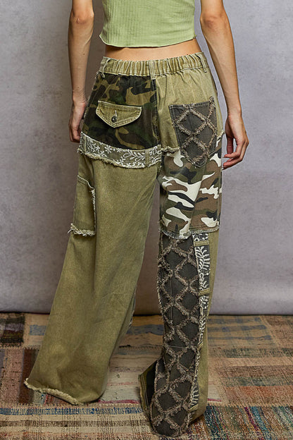 "Block Party" Camouflage Multi Pants
