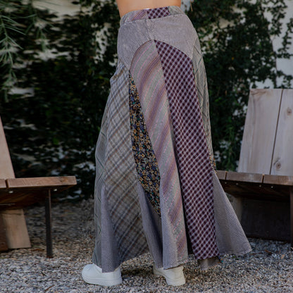 "Artsy Dreamer" Vintage Vibe Maxi Skirt