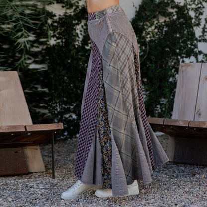 "Artsy Dreamer" Vintage Vibe Maxi Skirt